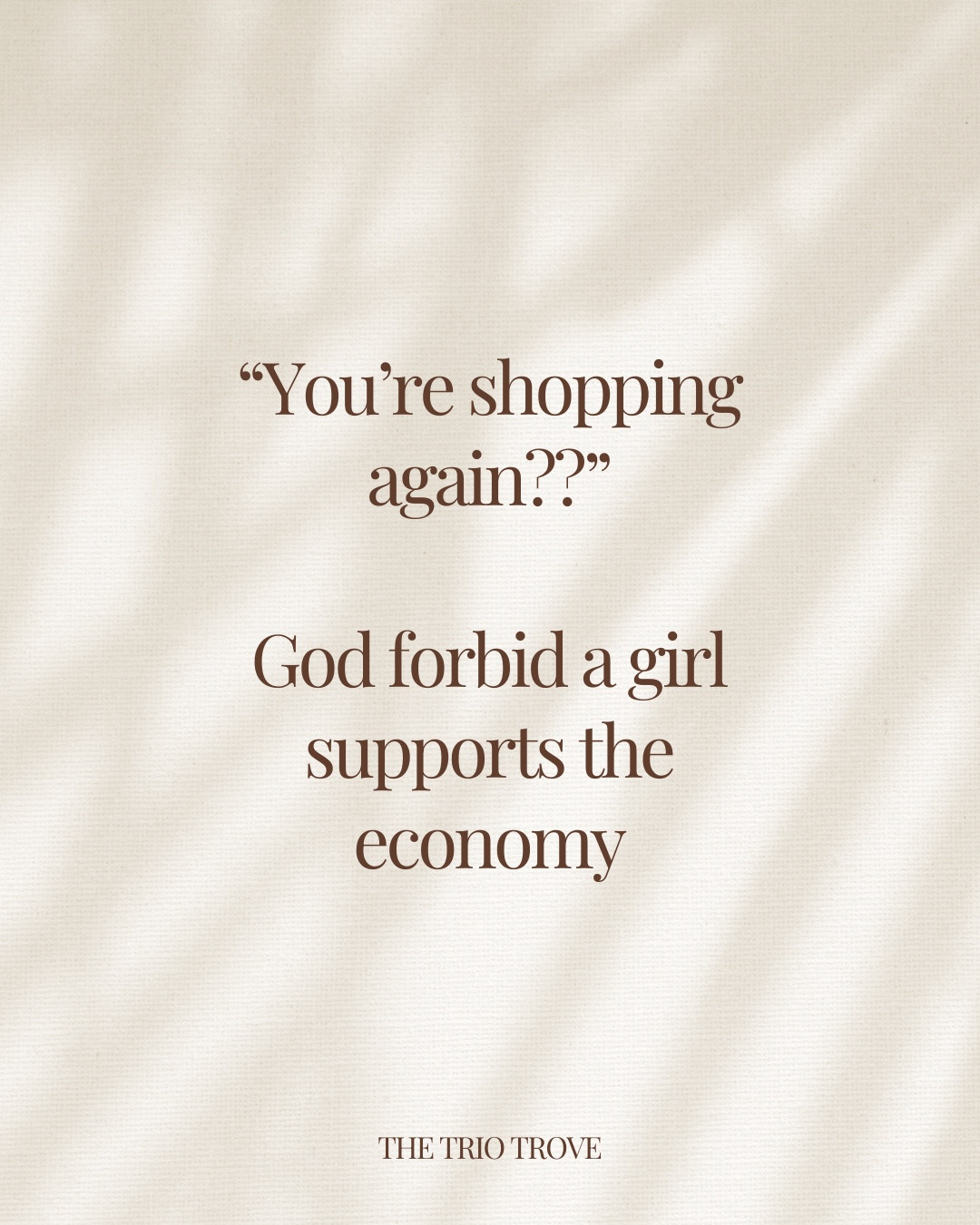 Just trying to help out any way we can!🤎

Find all of our favorite recent shopping fines on our LTK!

#LTKStyleTip #LTKFindsUnder100 #LTKPetite