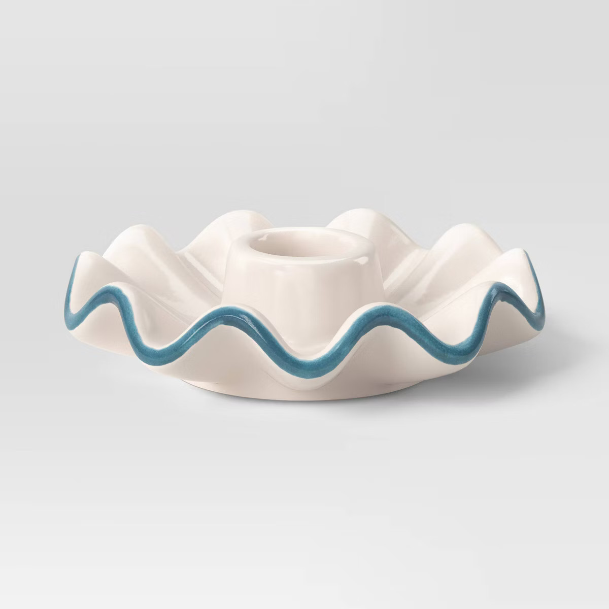 Coastal Candle Holder Blue - Threshold™ | Target