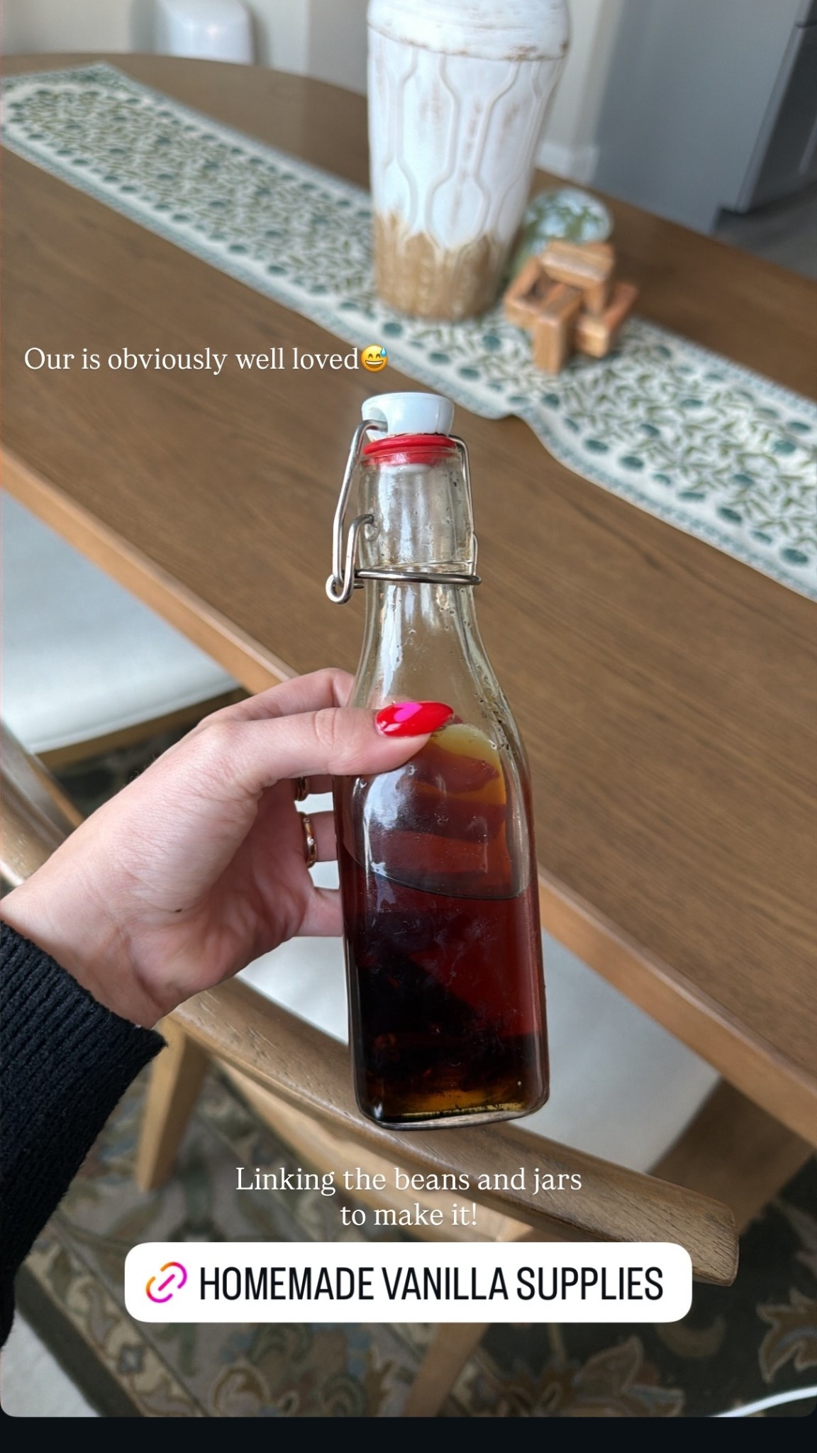 We made homemade vanilla extract, and I linked all the supplies that you need! It’s super easy to do and it taste better than store-bought ￼

#LTKmomlife #LTKHome #LTKdayinmylife