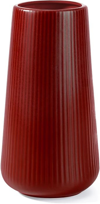 Ceramic Vase, GUKJOB Small Cute Flower Vase for Pampas Grass, Home, Living Room, Dining Table, Fa... | Amazon (US)