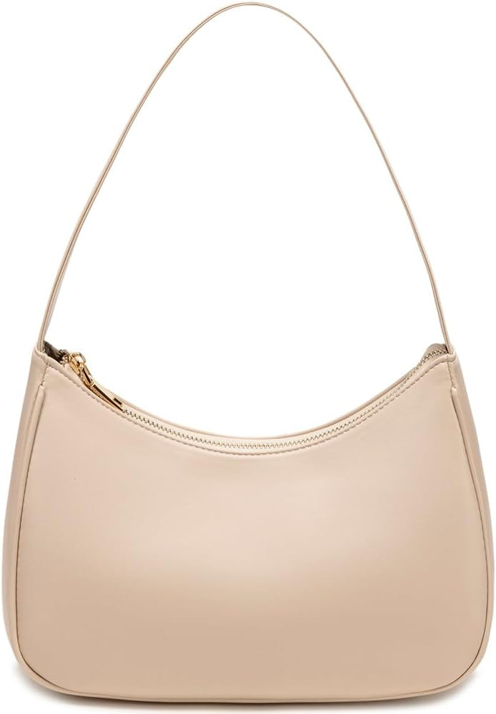 Shoulder Bags for Women, Cute Hobo Tote Handbag Mini Clutch Purse with Zipper Closure | Amazon (US)