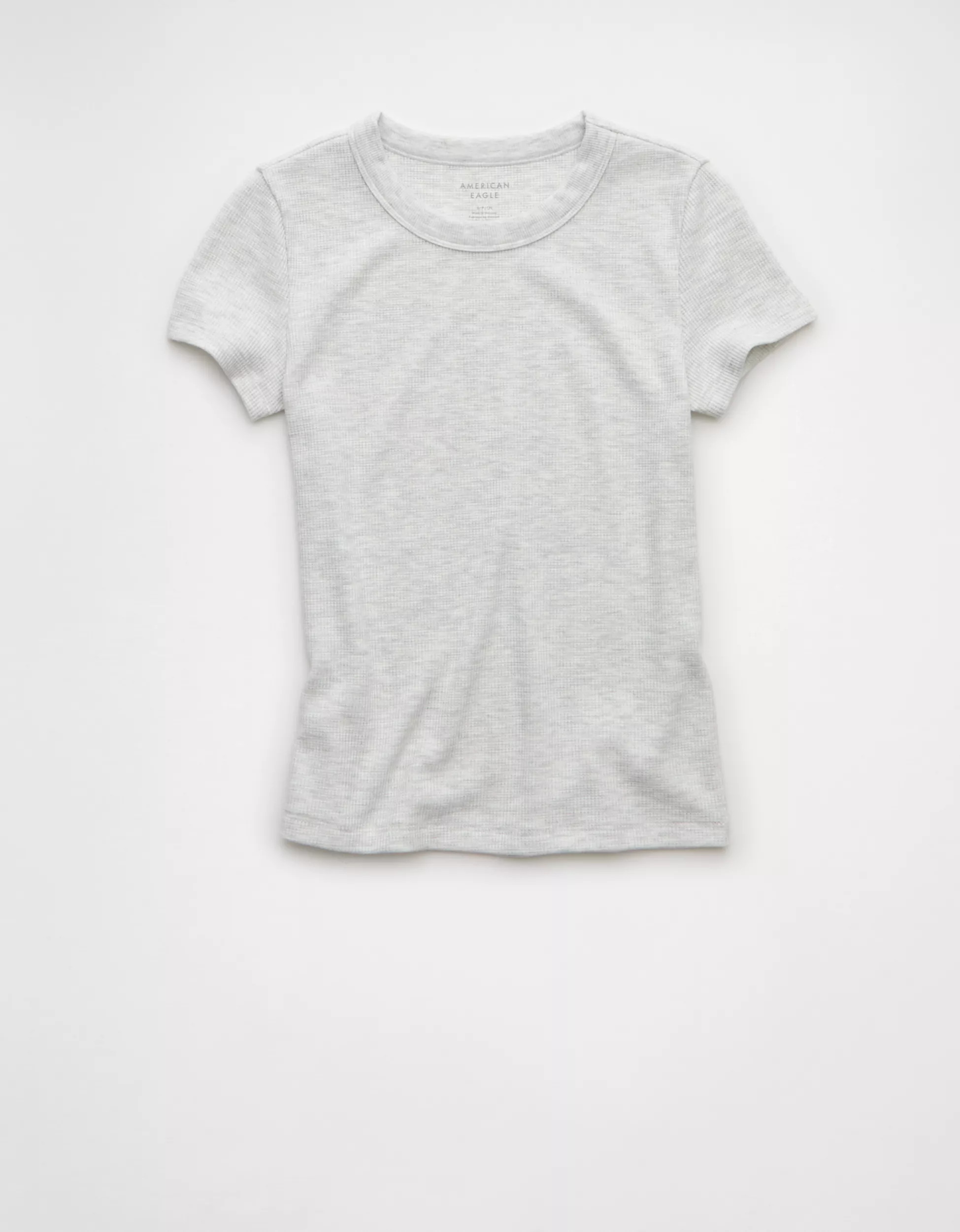 AE Waffle Hey Baby Tee | American Eagle Outfitters (US & CA)