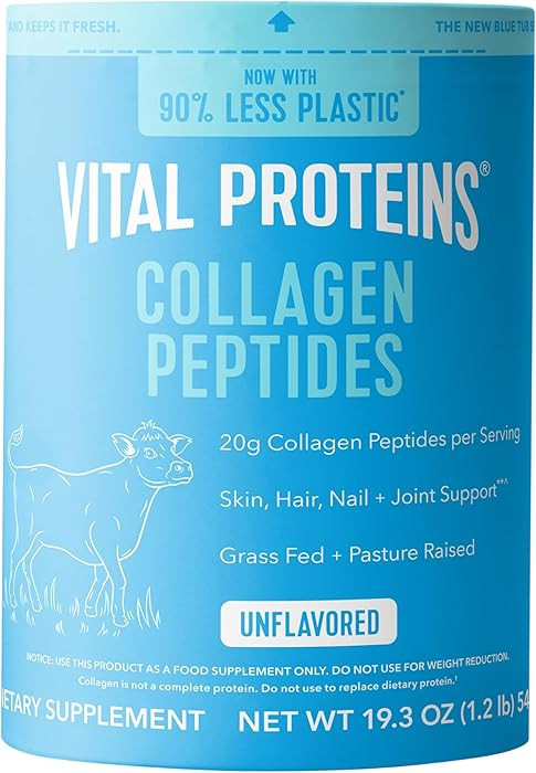 Vital Proteins Collagen Peptides Powder - Grass Fed Collagen Peptides for Hair, Nail, Skin, Bone ... | Amazon (US)