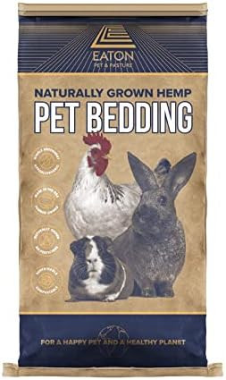 Eaton Pet and Pasture, Naturally Grown Hemp Pet Bedding for Chicken Coop, Nesting Boxes, Rabbits,... | Amazon (US)