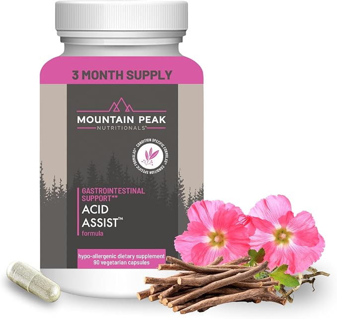 Mountain Peak Nutritionals Acid Assist Formula - Gastrointestinal Support Supplement - Helps with... | Amazon (US)