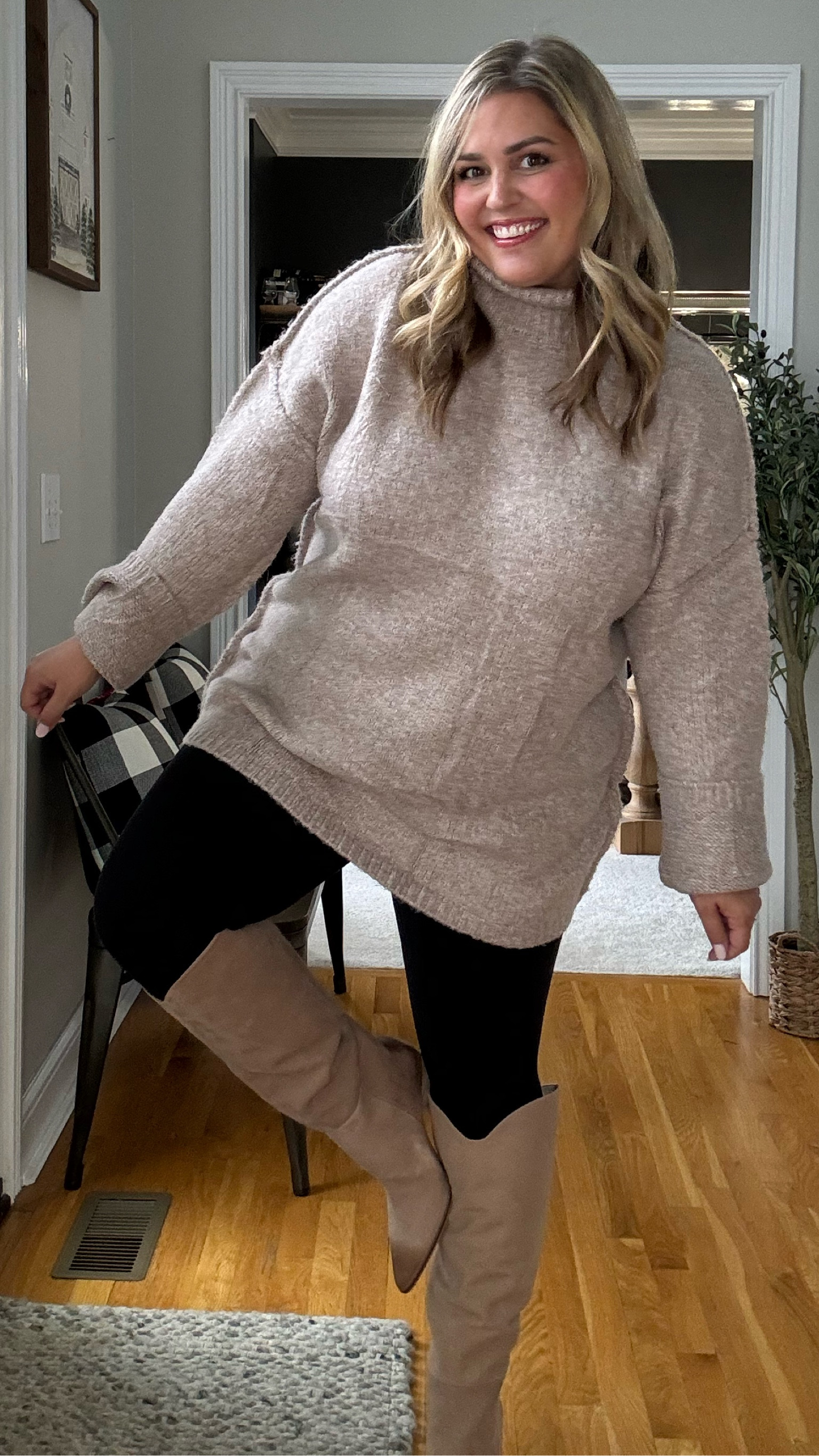 The boots!! 