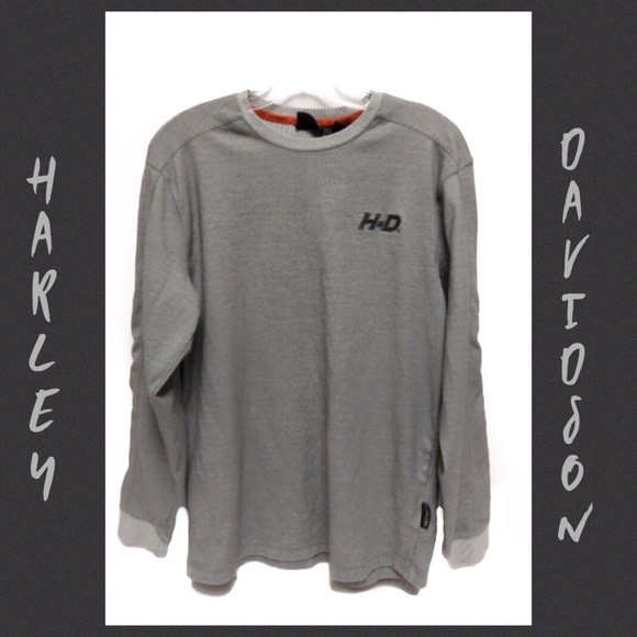 Harley Davidson Gray Performance Long Slv Shirt M | Poshmark