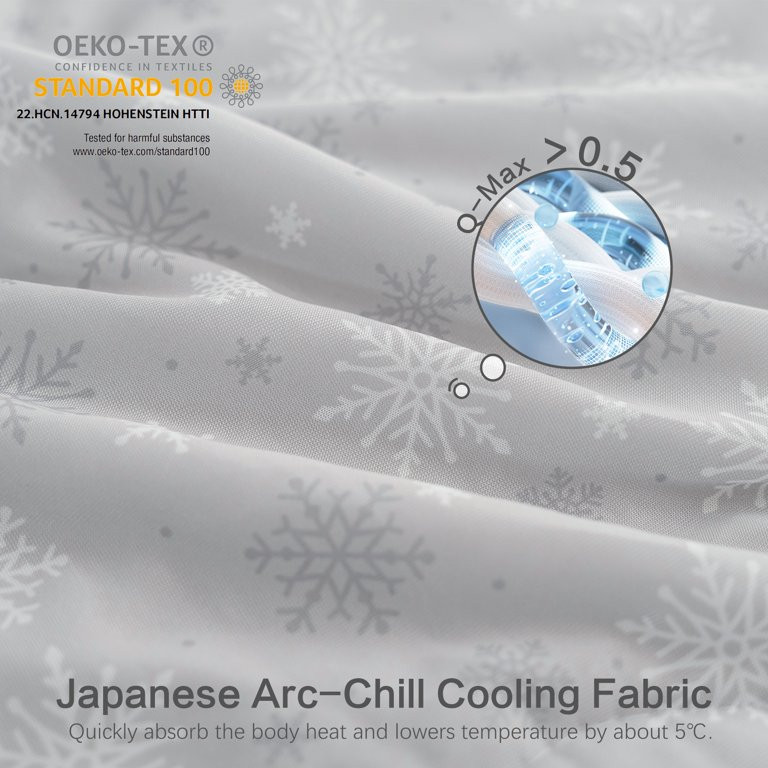 OIGAE Cooling Comforter Twin Size, Cold Effect Lightweight Cooling Summer Blankets Gray "60"x "80... | Walmart (US)