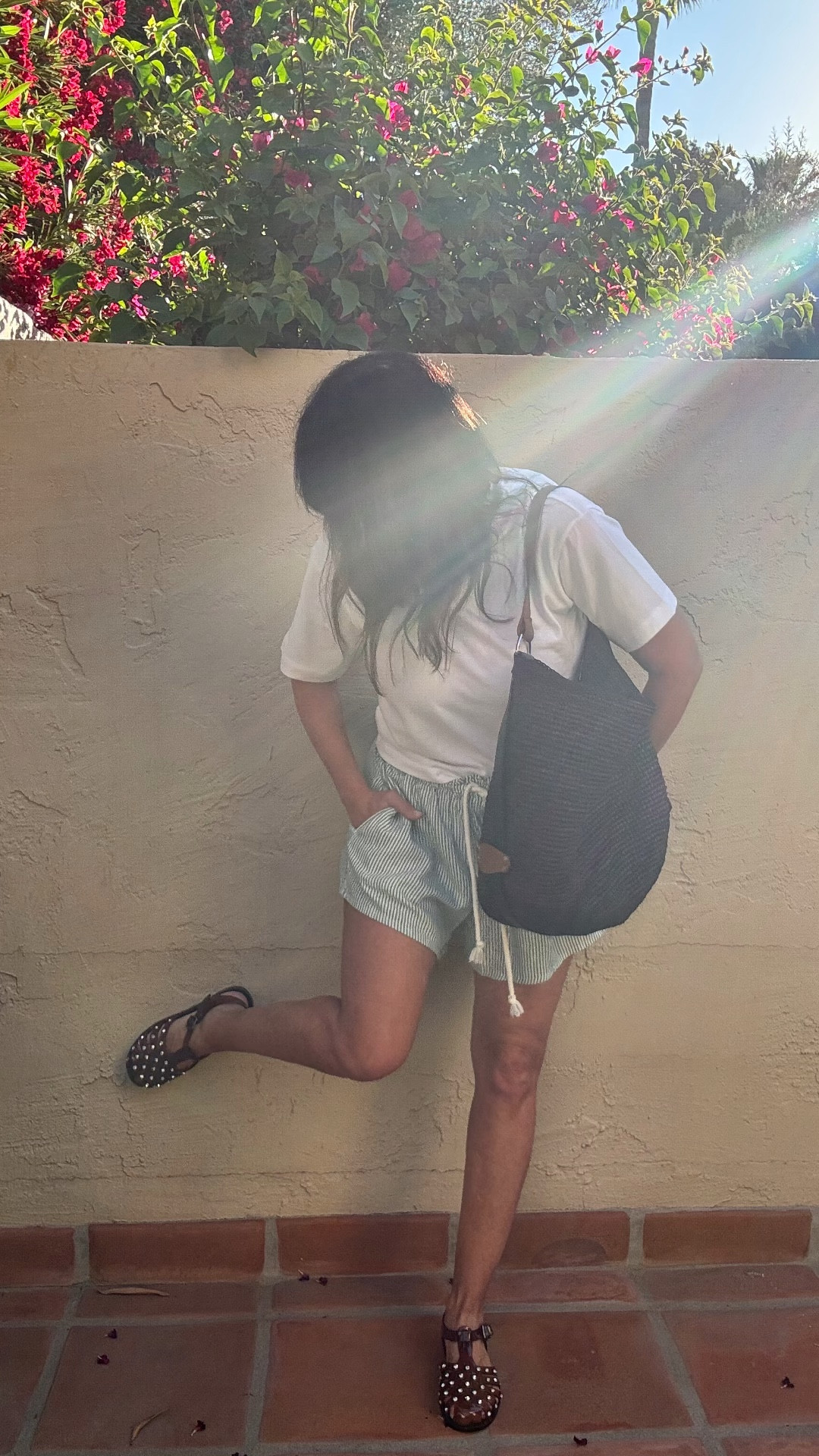 Cutest jelly shoes with rhinestones! The best 
I sized down one full size. 
Shorts are medium and tee is xs 


#LTKmomlife #LTKTravel #LTKSwim