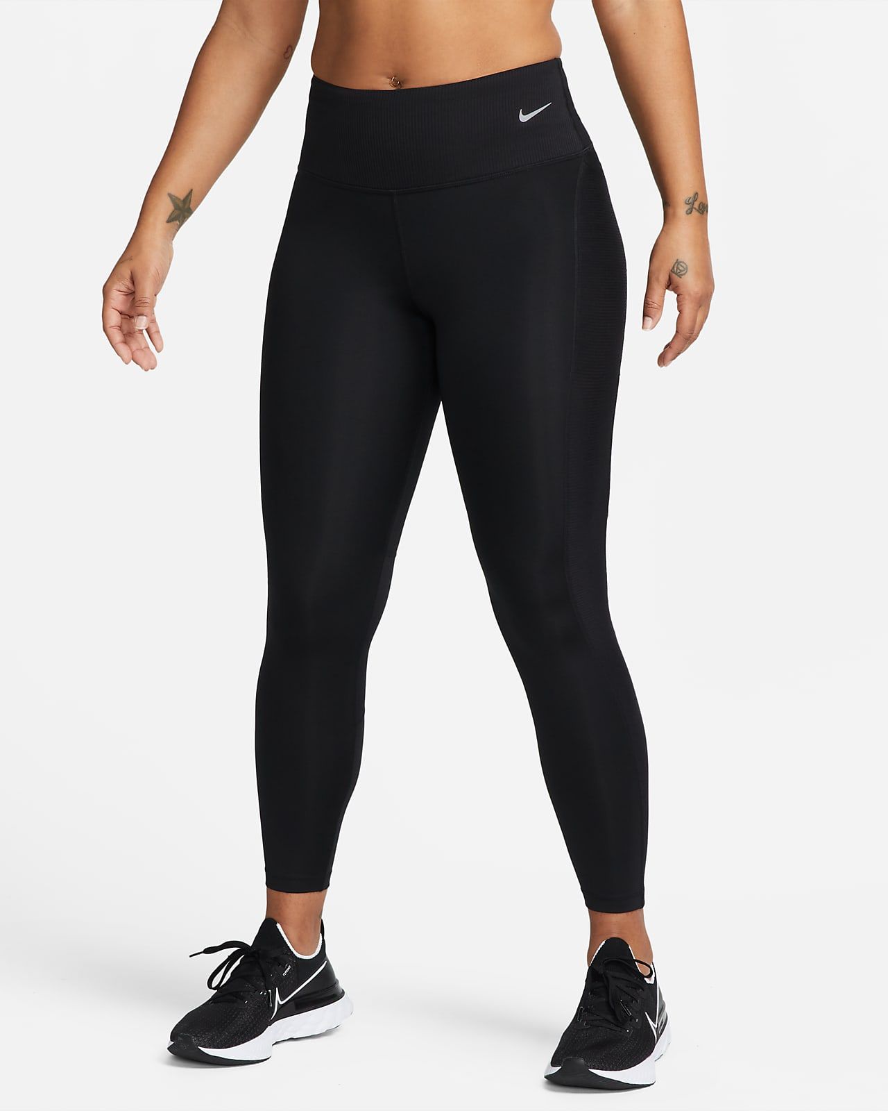 Women's Mid-Rise 7/8 Running Leggings with Pockets | Nike (US)