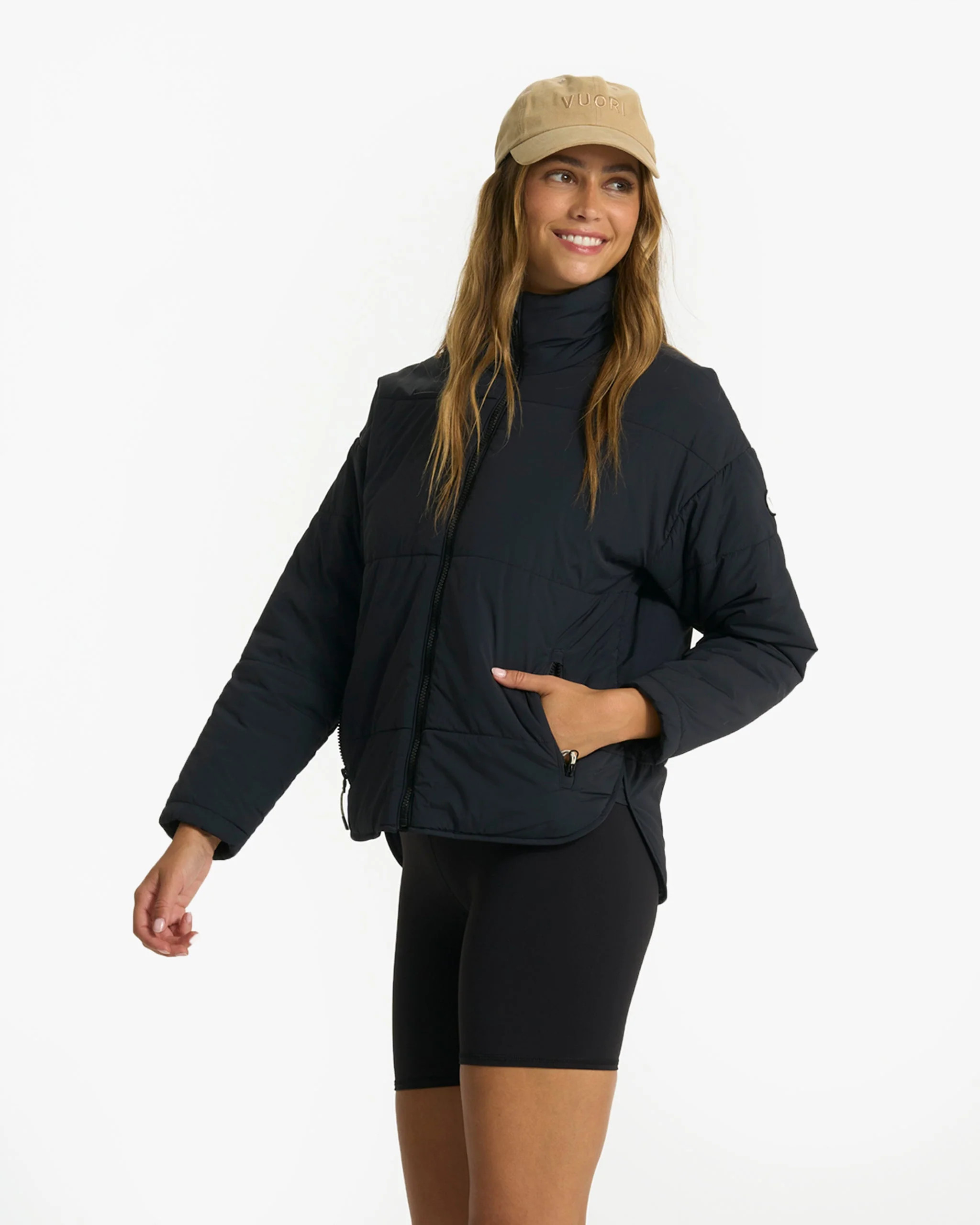 Canyon Insulated Jacket | Black Lightweight Jacket | Vuori | Vuori Clothing (US & Canada)