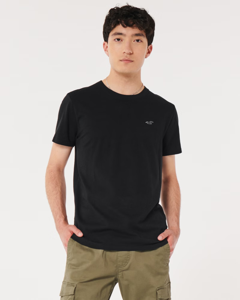 Icon Crew T-Shirt | Hollister (US)