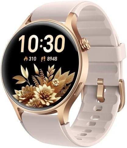 Smart Watch for Women, Answer/Make Call, 1.32'' AMOLED Ultra-Clear Screen Fitness Tracker with He... | Amazon (US)
