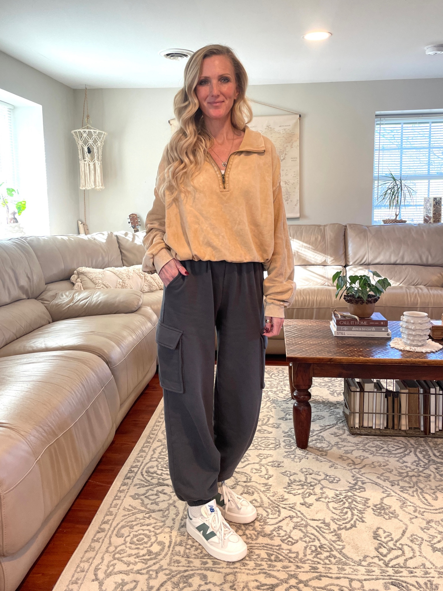 Same sweatpants x different color. They’re so good! 20% off with code: CHEERS20

Top: FP, old
Bottoms: XS

Abercrombie, sweatpants, cargo 

#LTKstyletip #LTKover40 #LTKGiftGuide