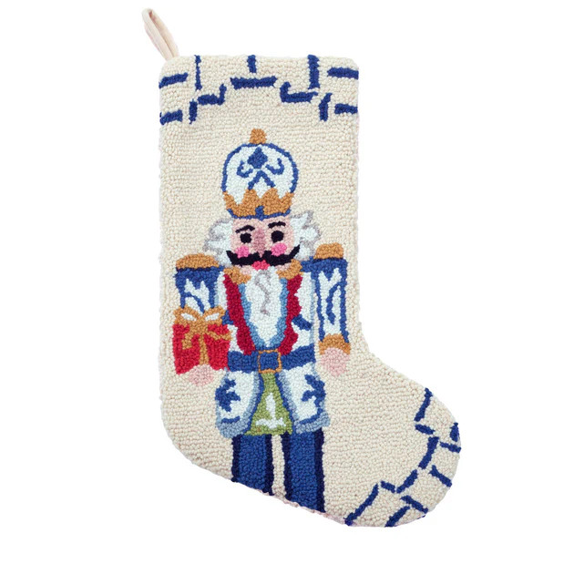 Delft Nutcracker Stocking | Cailini Coastal