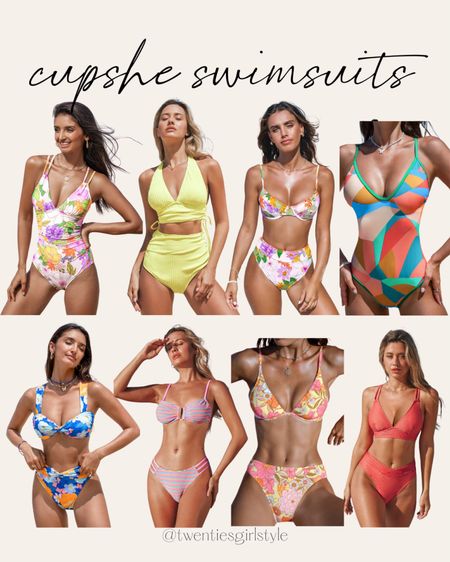 Cupshe Swimsuits 🙌🏻🙌🏻

Swimsuits, summer style, a two piece swimsuits, one piece, bathing suit, vacation finds

#LTKSeasonal #LTKSwim #LTKStyleTip