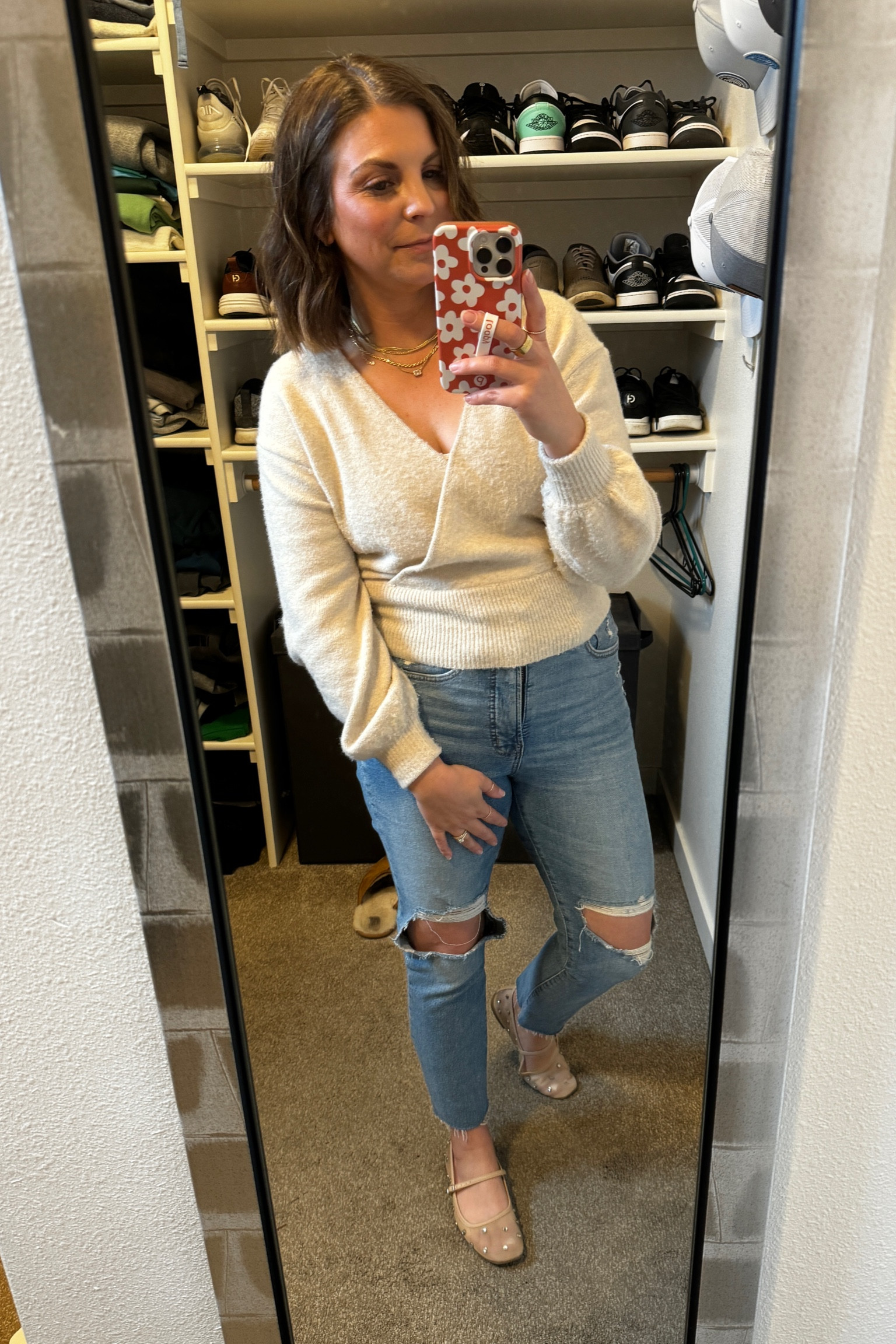 Sweater is Nuuds size small