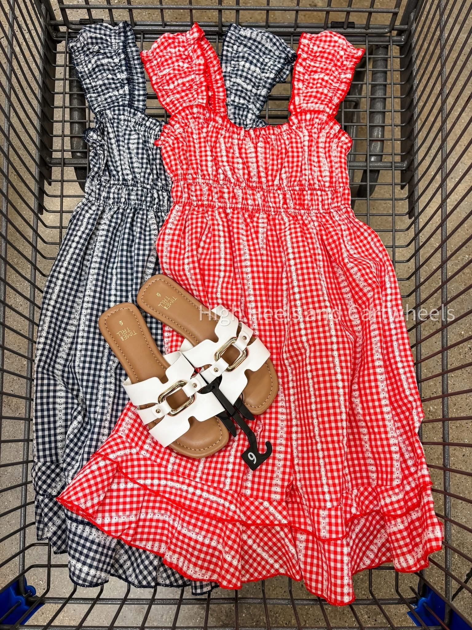 Spotted the cutest dress at Wally! Great save for Independence day