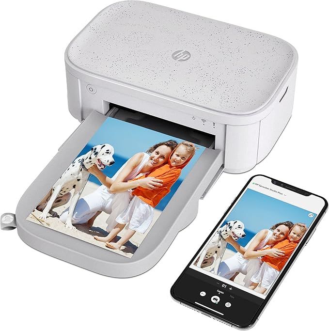 Amazon.com: HP Sprocket Studio Plus WiFi Printer – Wirelessly Prints 4x6” Photos from Your iO... | Amazon (US)