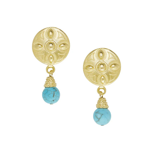 Annie Turquoise Earrings | Susan Shaw