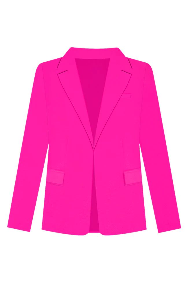 A New Vision Pink Blazer | Pink Lily
