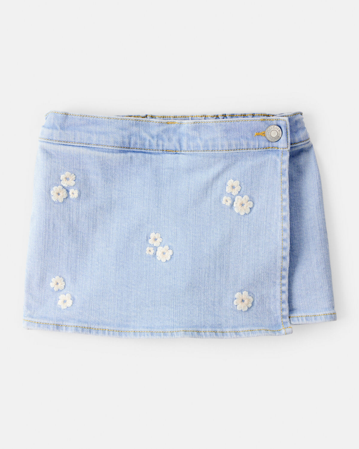 Toddler Girl Embroidered Denim Skort - Blue(4.9)4.9 out of 5 Customer Rating | Carter's Inc
