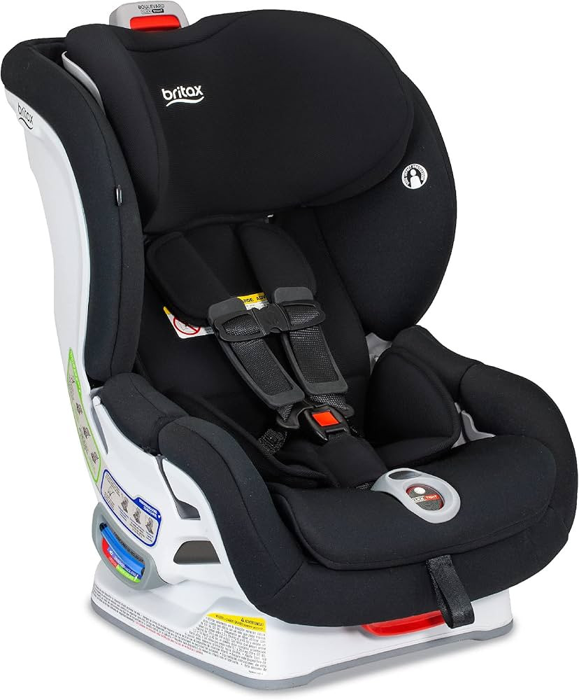 Britax Boulevard Clicktight Convertible Car Seat, Black Contour SafeWash | Amazon (US)