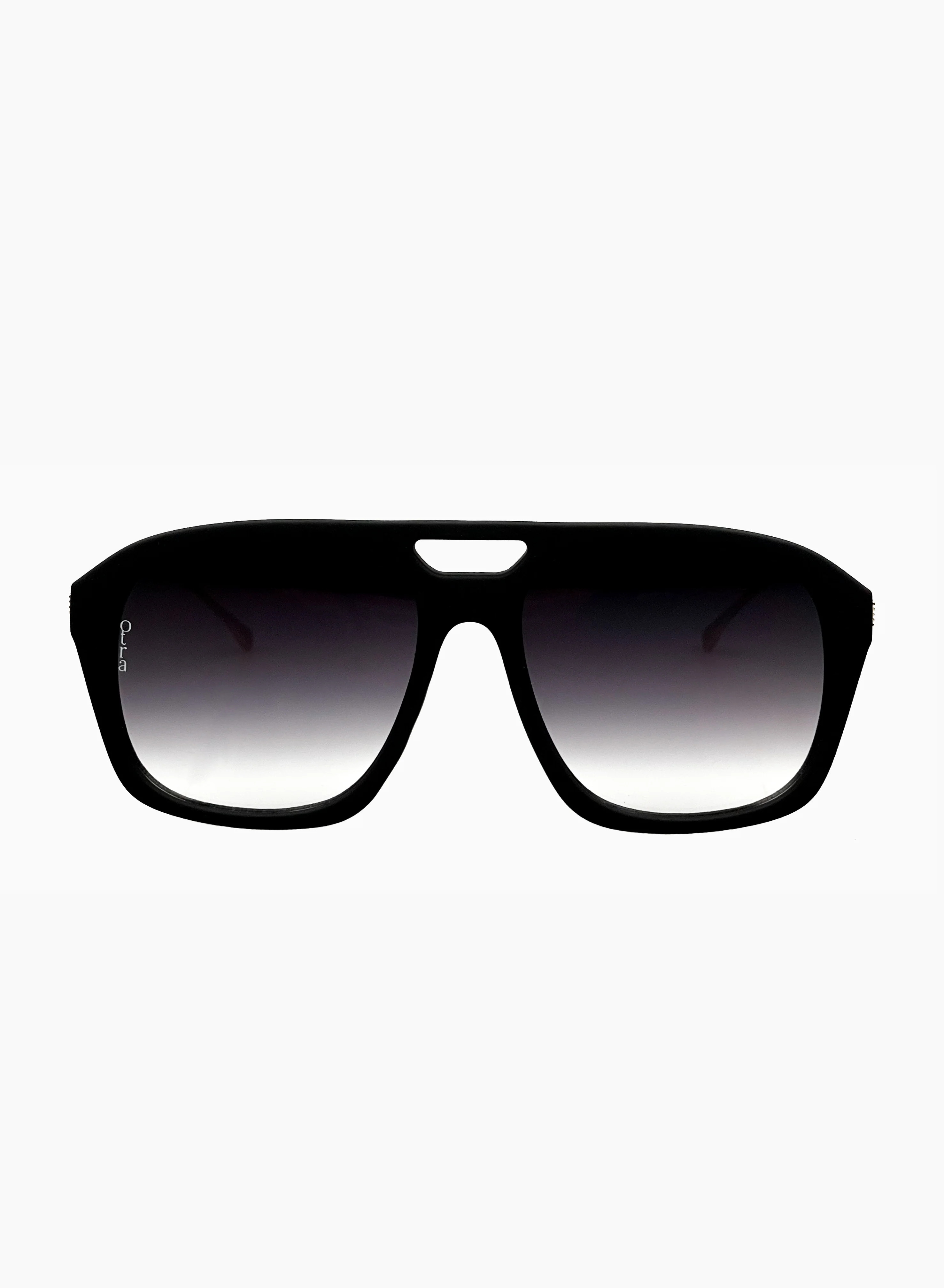 Reina Oversized Sunglasses – Black & Gold | Otra Eyewear
