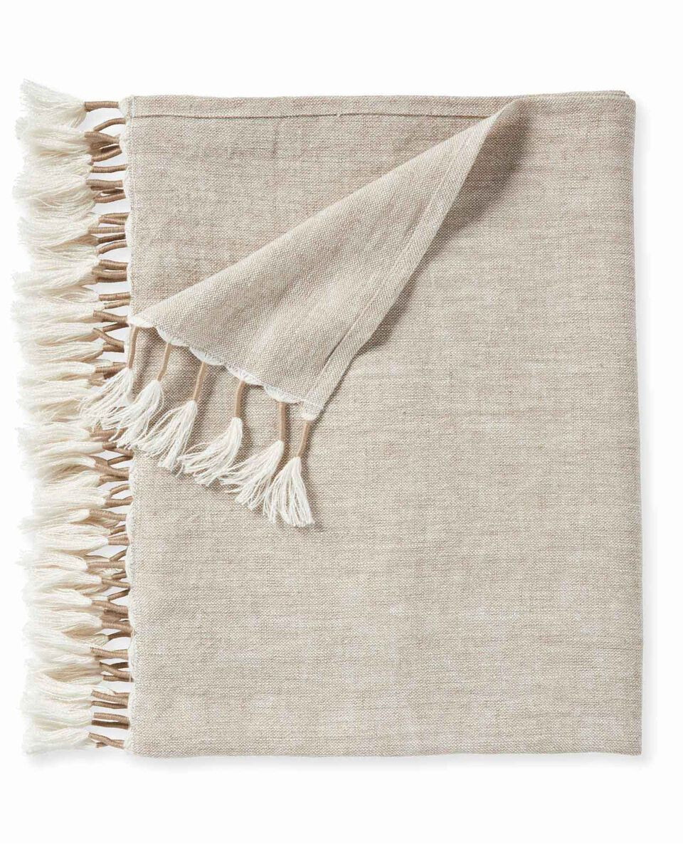 Topanga Linen Throw | Serena and Lily