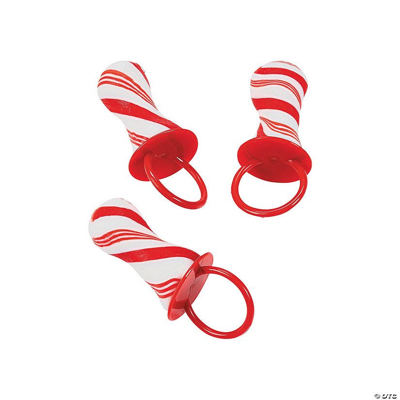 Peppermint Ring Lollipops - 12 Pc. | Oriental Trading Company