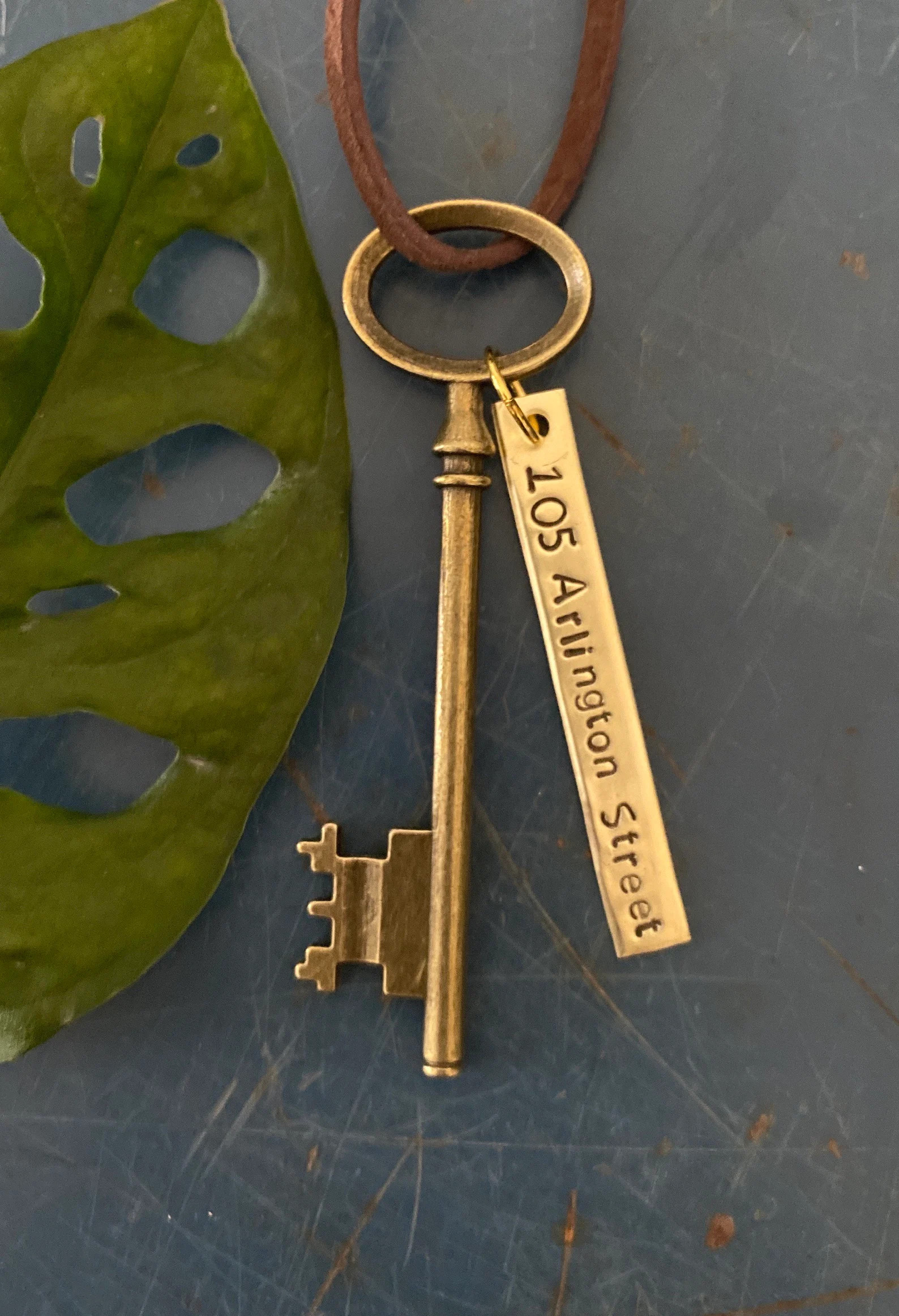 New Home Ornament, Housewarming Gift, Hostess Gift, Realtor, New House, Address Key, Personalized... | Etsy (US)