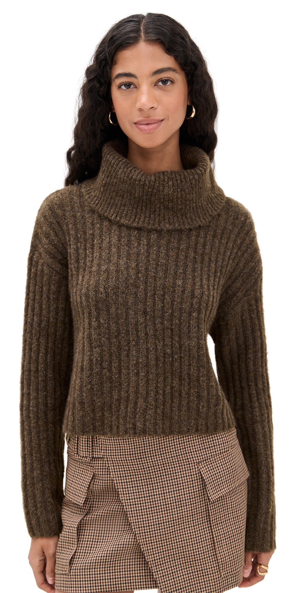 NIA Bruni Sweater Brown S | Shopbop