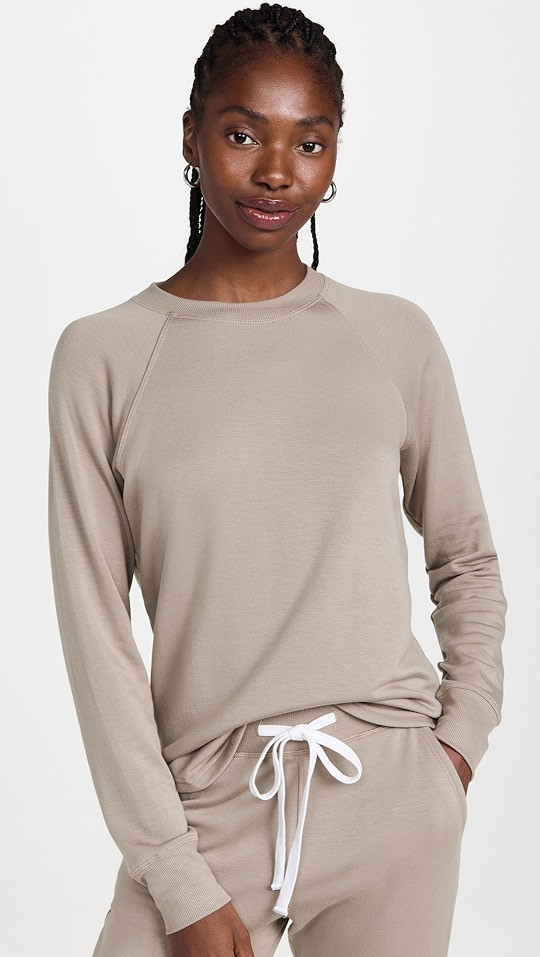 Splits59 Warm Up Fleece Sweatshirt | SHOPBOP | Shopbop