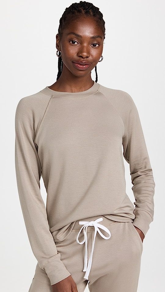 Splits59 Warm Up Fleece Sweatshirt | SHOPBOP | Shopbop