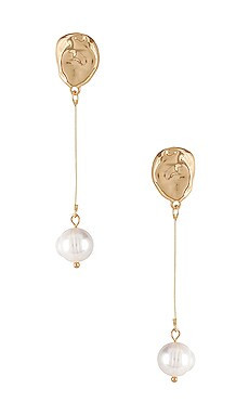 petit moments Kylie Earrings in Gold from Revolve.com | Revolve Clothing (Global)