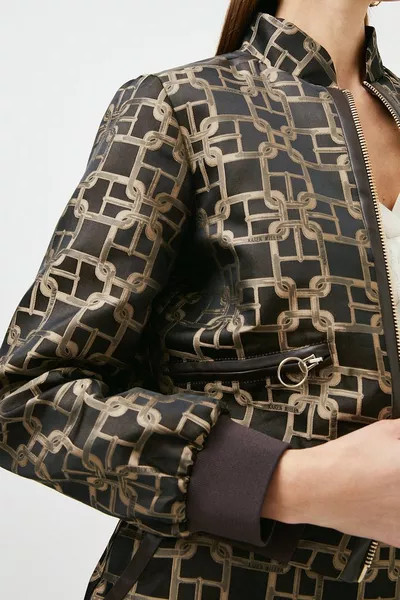 Km Logo Jacquard Bomber Jacket | Debenhams UK