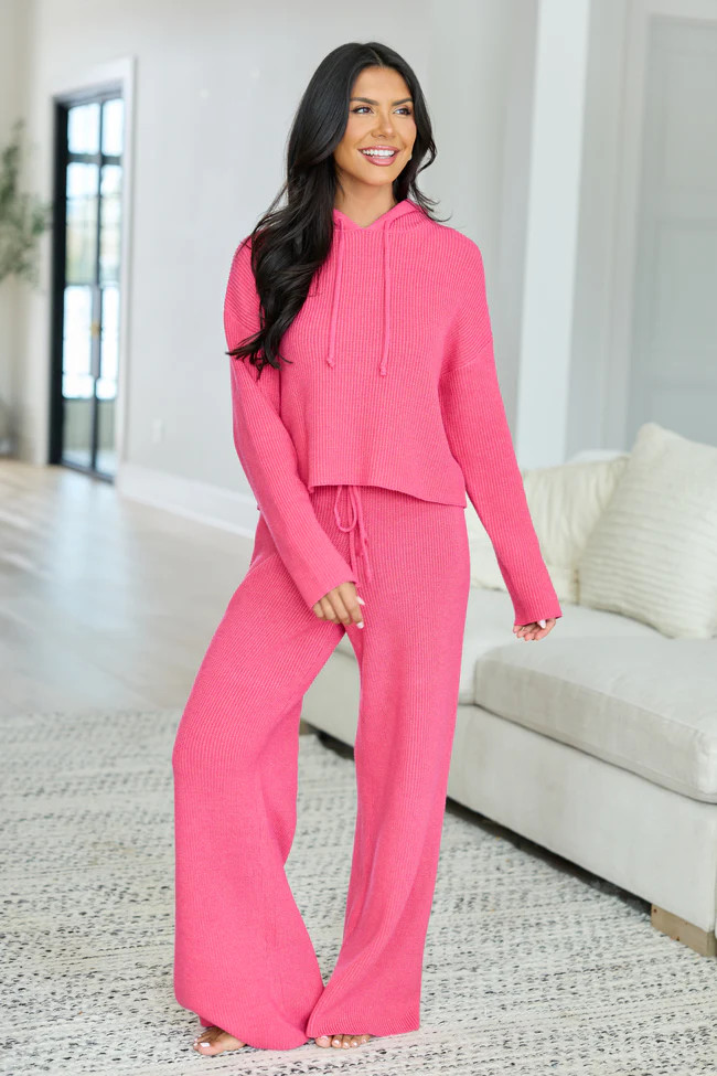 Kitt Pink Lounge Pants SALE | Pink Lily