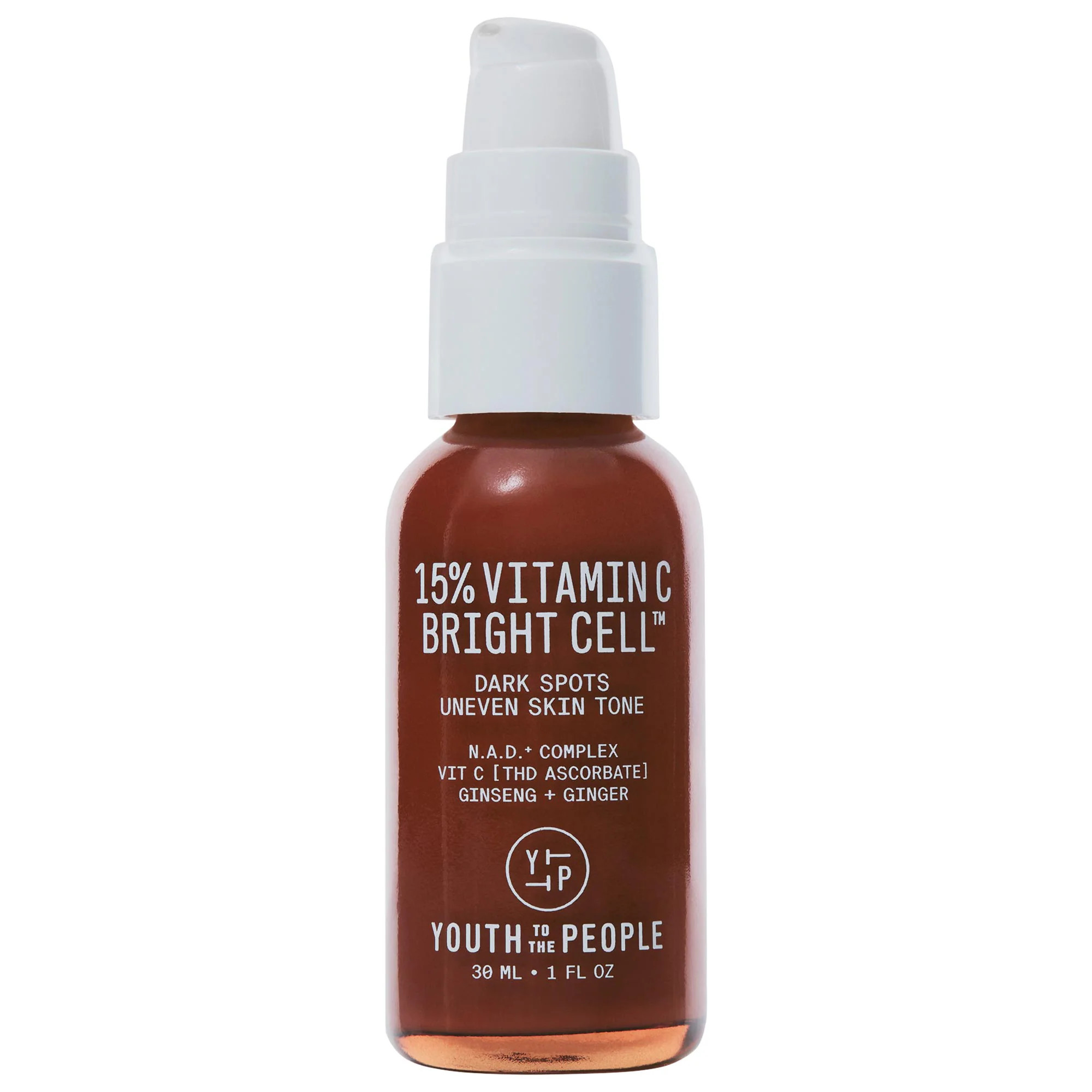 Youth To The People 15% Vitamin C Bright Cell Serum with N. A.D + Complex 1 oz /30 ml 1 oz /30 ml | Sephora (US)