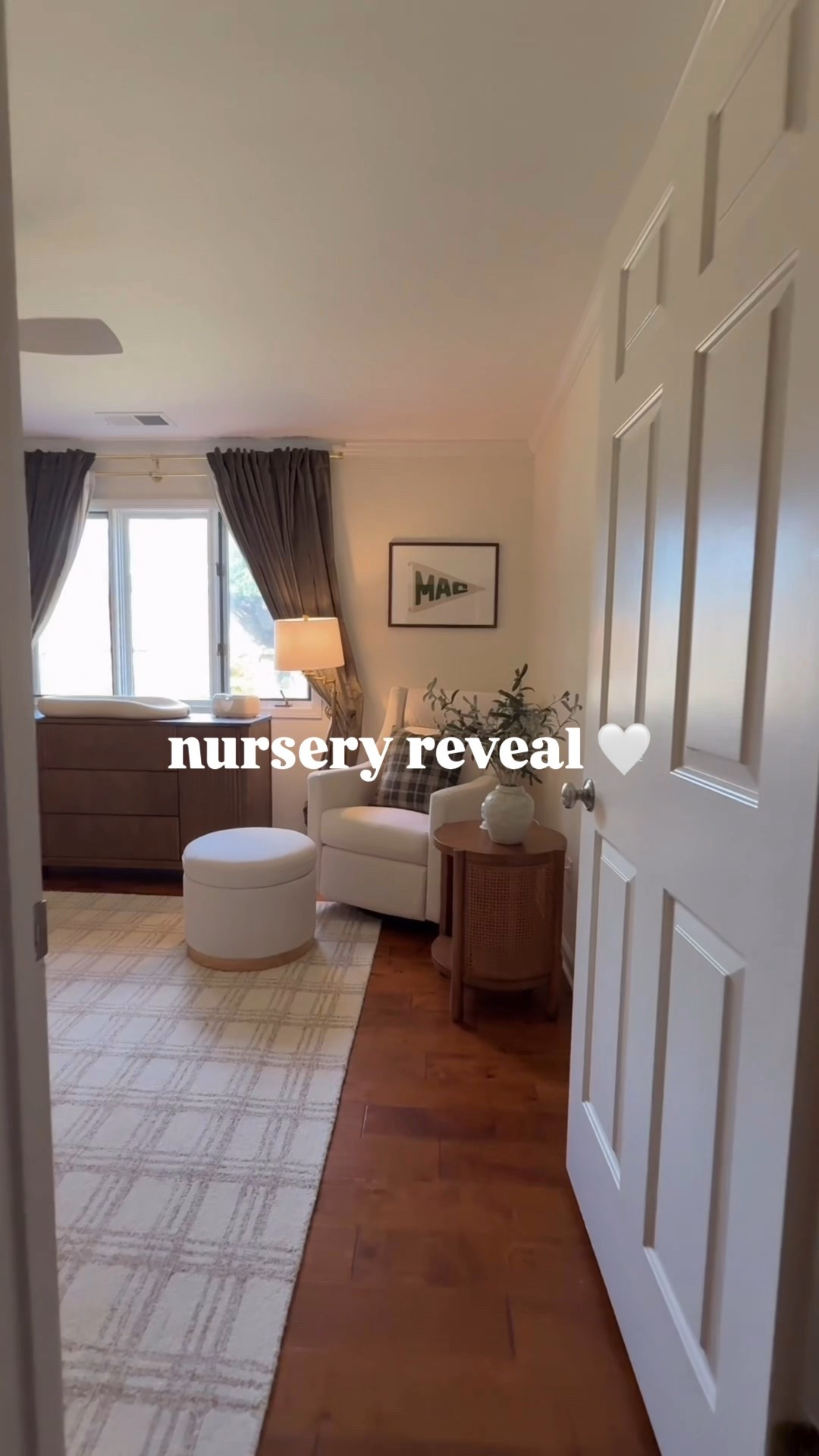 Baby boy’s nursery 🤍 I really wanted to go with the green nursery instead of blue for a more zen vibe and I’m so happy with how warm and cozy it turned out! 

#LTKFamily #LTKBaby #LTKBump