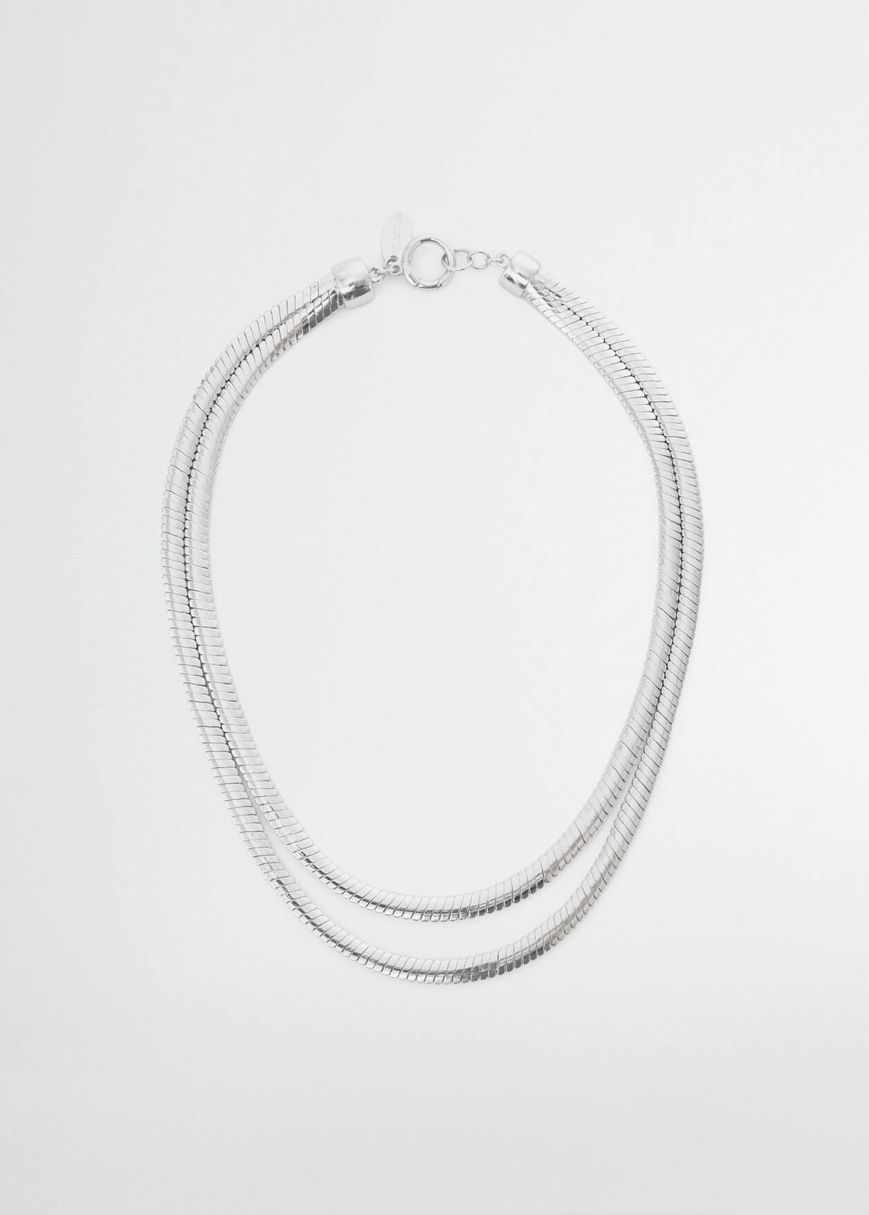 Mixed double necklace -  Women | Mango USA | MANGO (US)