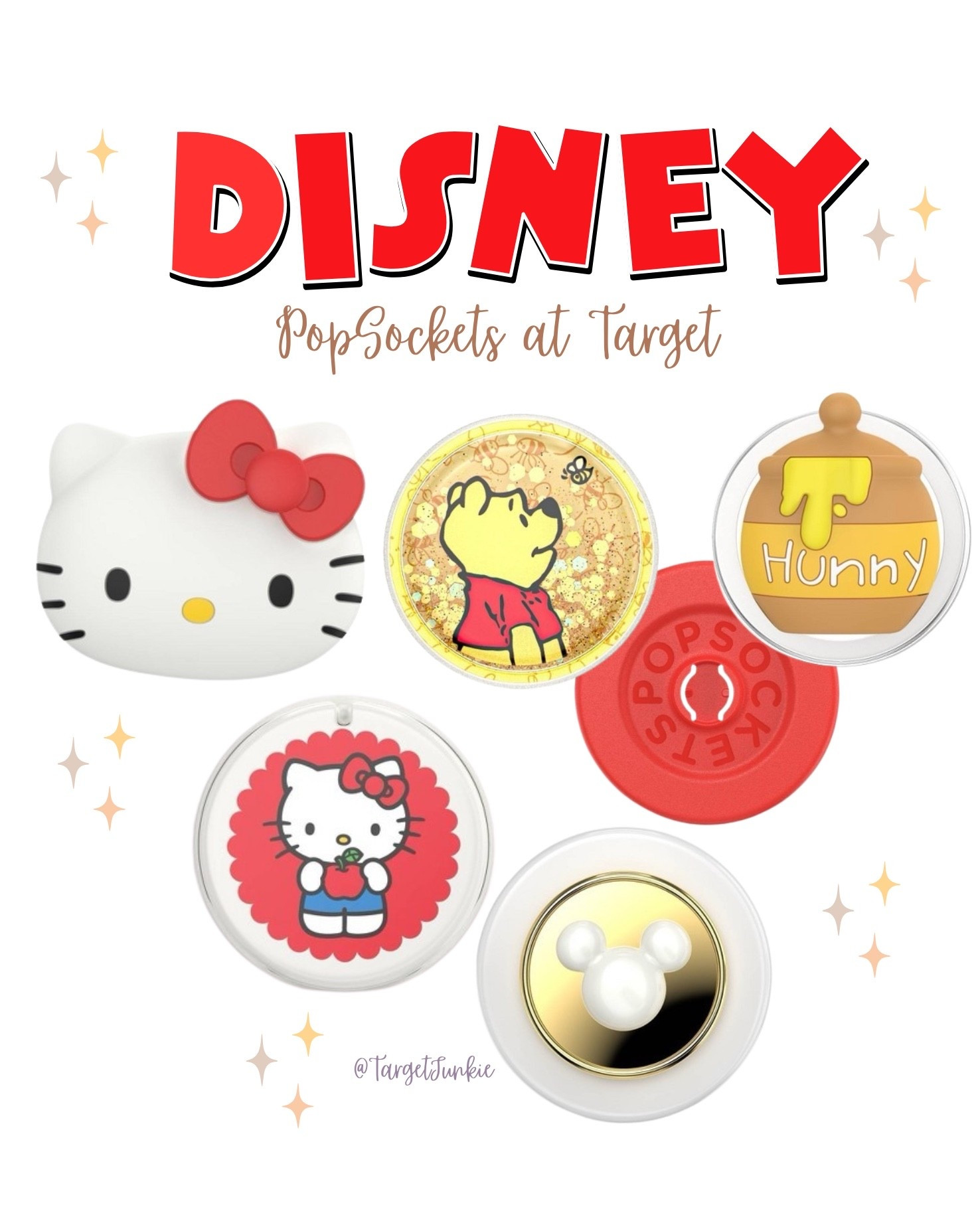 New Disney + Hello Kitty PopSockets at Target 

Target finds, phone accessories, Disney trip, Sanrio 

#LTKHome #LTKvlog
