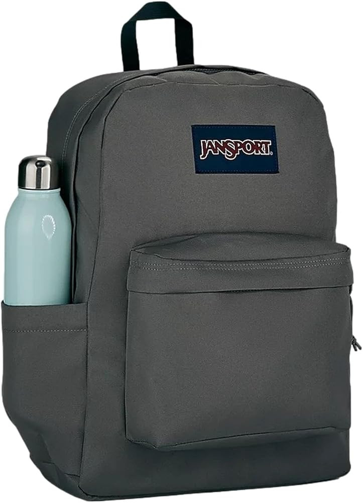 JanSport SuperBreak Backpack - Durable, Lightweight Premium Backpack - Graphite Grey | Amazon (US)