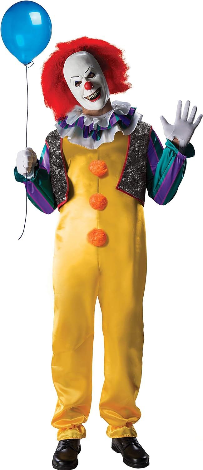 Rubie's mens It the Movie Pennywise Deluxe Adult Sized Costumes, Yellow, X-Large US | Amazon (US)