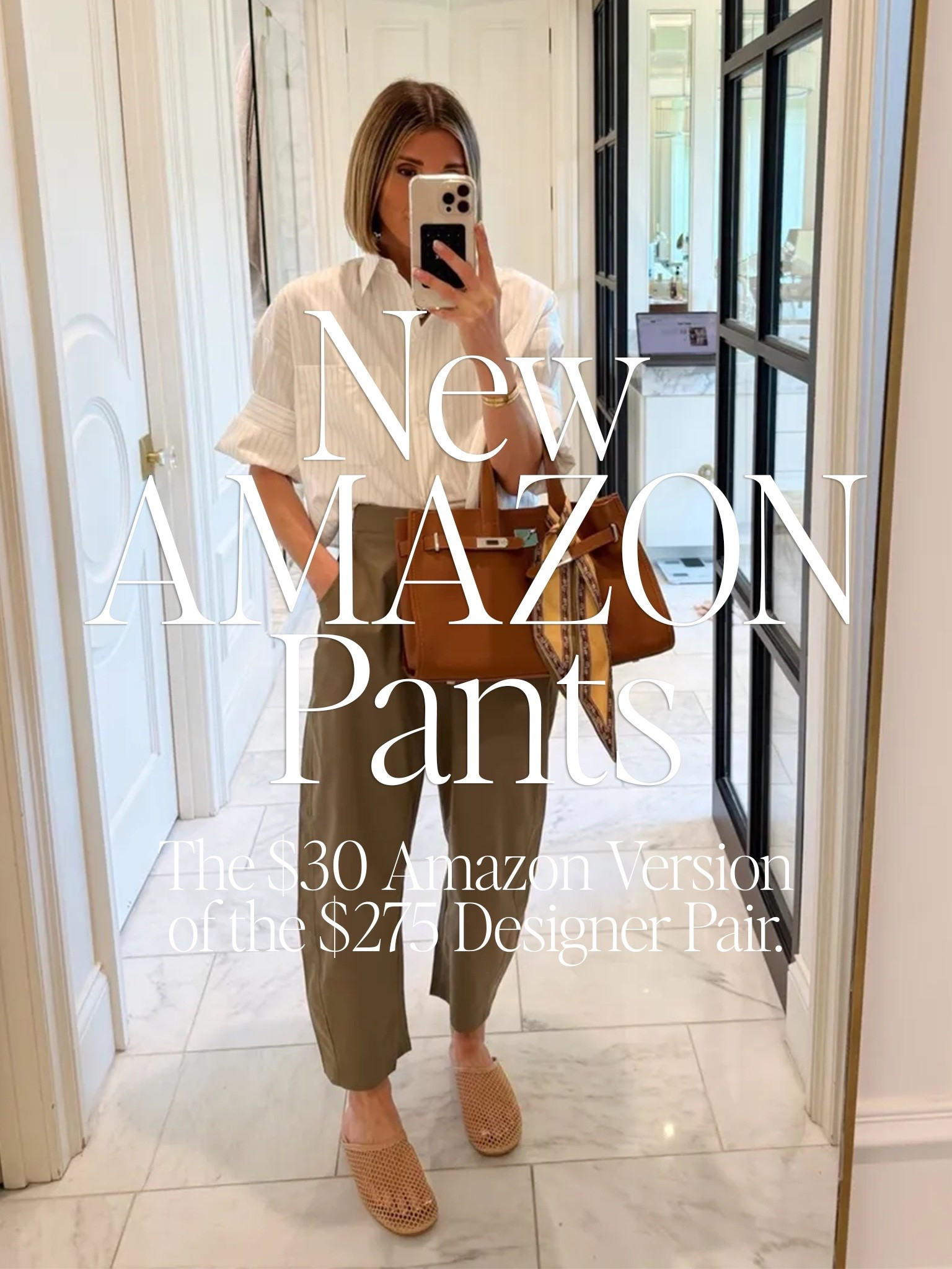 Love these $30 Amazon pants! These fit tts I'm wearing size small.

#LTKsummer #LTKjeans