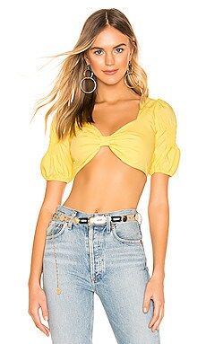 Shay Puff Sleeve Crop Top
                    
                    superdown | Revolve Clothing (Global)