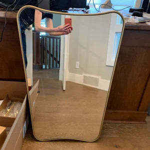 Asymmetrical Unique Mirror Italian Style Home Decor Mirror ,Irregular Mirror Wall Hanging ,Aesthe... | Etsy (US)