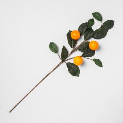 28" Artificial Orange Stem Orange/Green - Opalhouse™ | Target