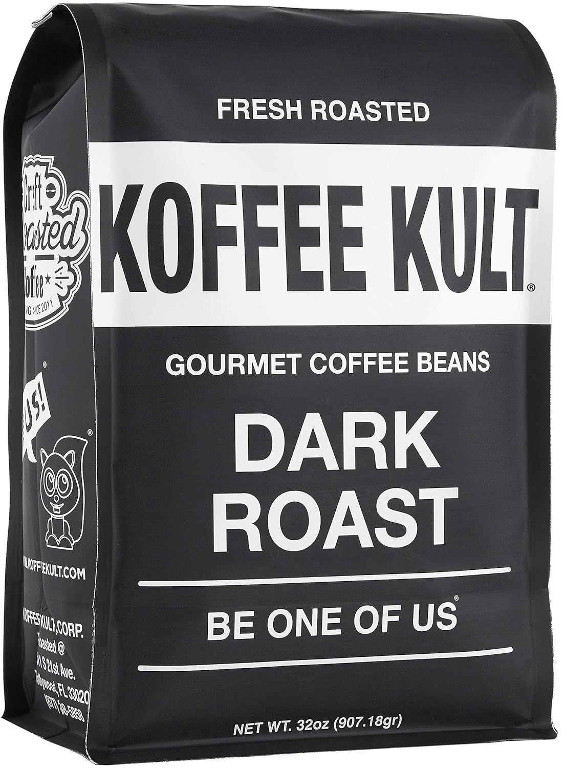 Koffee Kult Dark Roast Whole Bean Coffee - Small Batch Gourmet Aromatic Artisan Blend 100% Arabic... | Amazon (US)