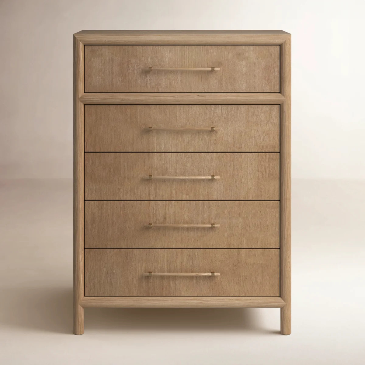 Colleen 54" H 5-Drawer Solid and Manufactured Wood Dresser | Wayfair North America