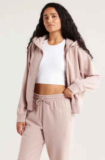 Zella Ultracozy Fleece Full Zip Hoodie | Nordstrom | Nordstrom